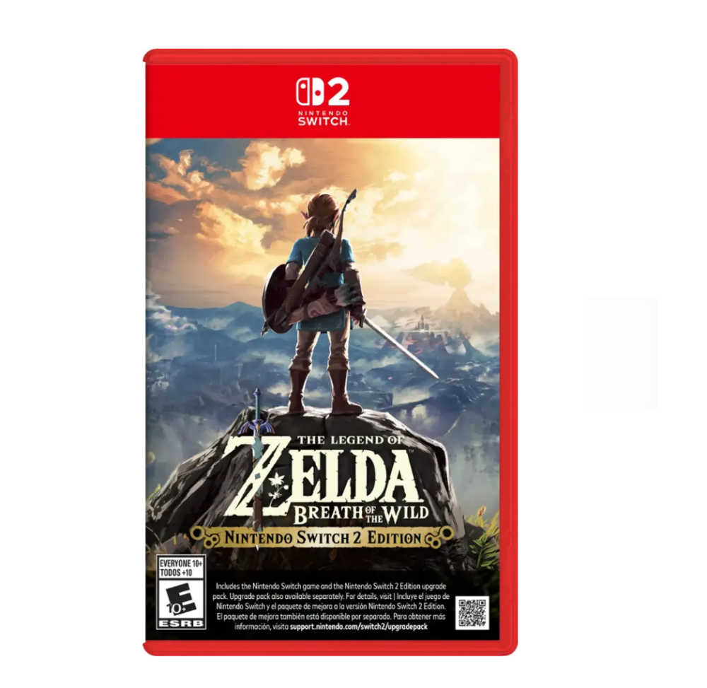 The Legend of Zelda: Breath of the Wild - Nintendo Switch 2 tölvuleikur