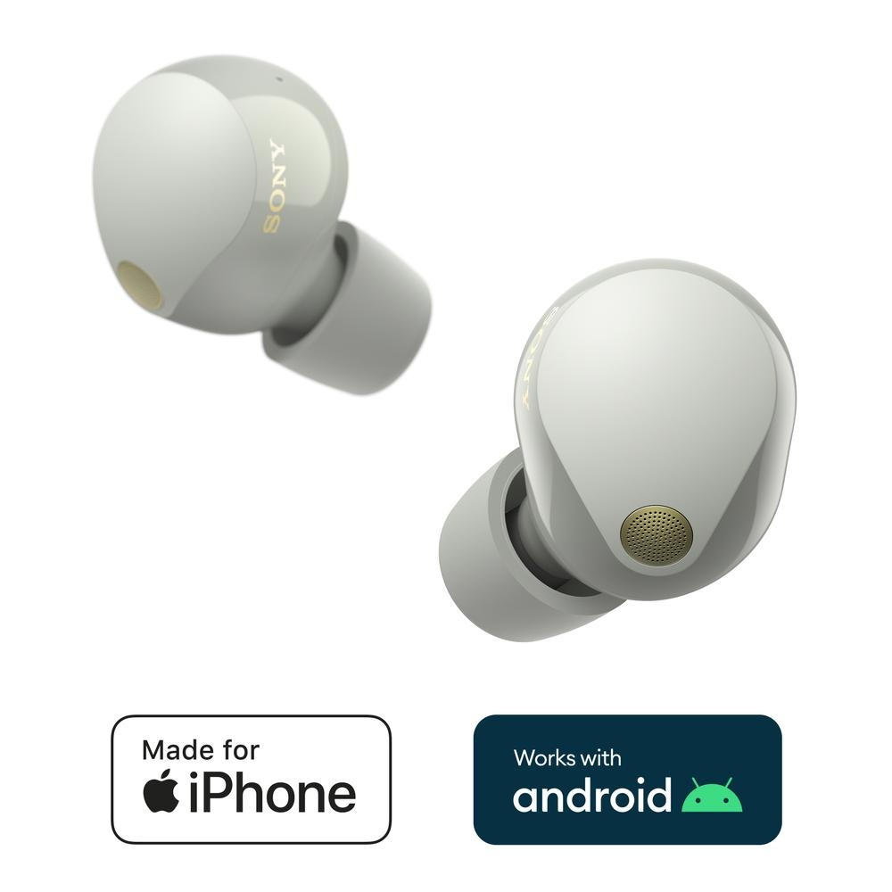 [WF1000XM5S.CE7] Sony WF1000XM5 Bluetooth ANC heyrnartól In ear heyrnartól, silfur