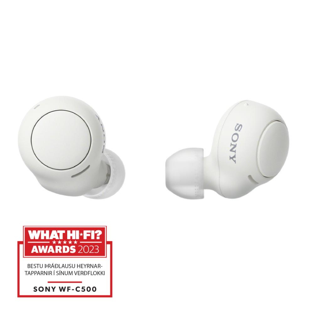 Sony WF-C500W þráðlaus in ear heyrnartól, hvít