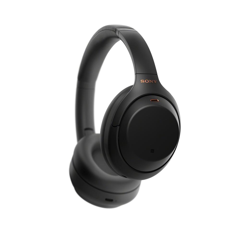 Sony 1000XM4 Bluetooth HD-NC heyrnartól, svört