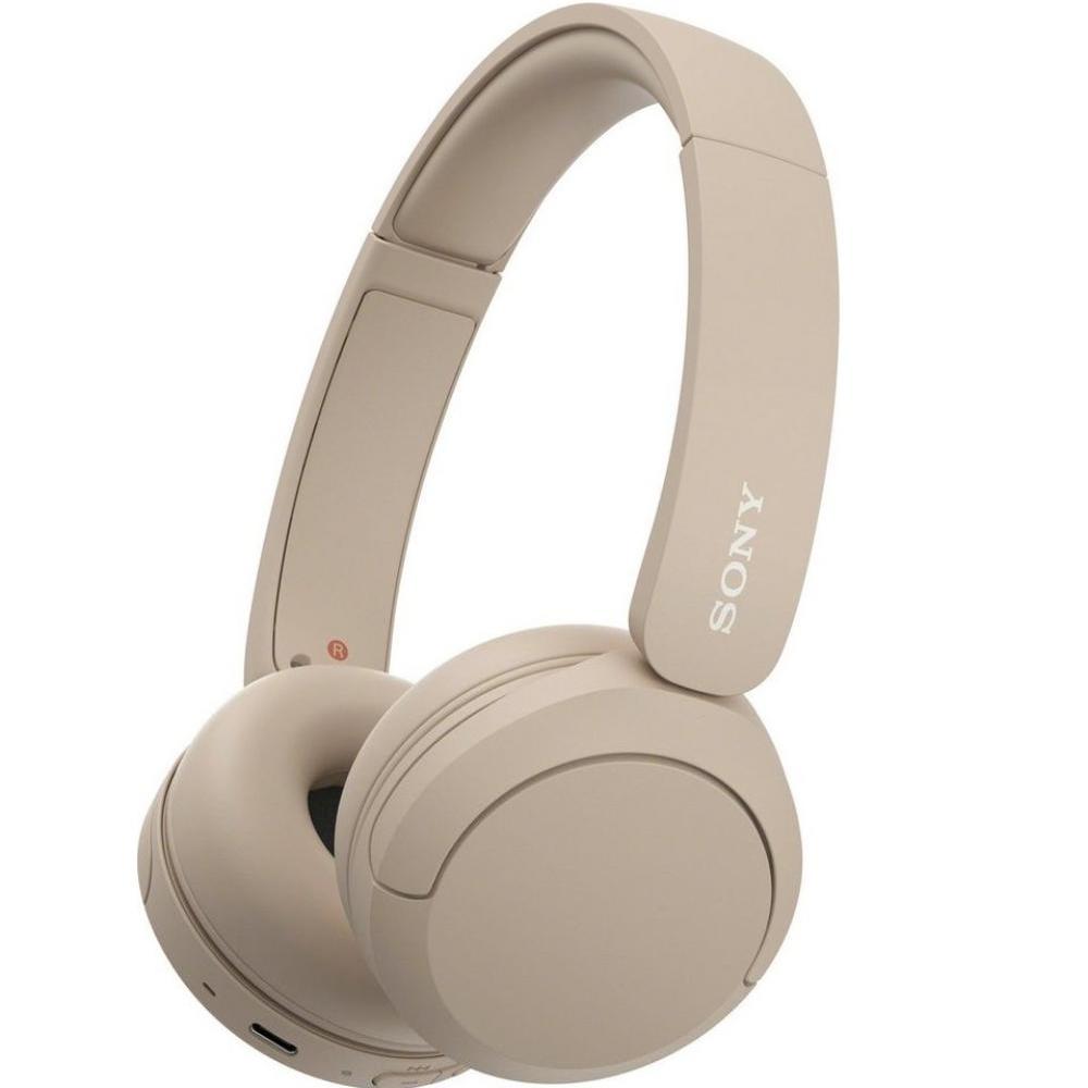 [WHCH520C.CE7] Sony WH-CH520 Bluetooth 5.2 heyrnartól, allt að 50klst, ljósbrún
