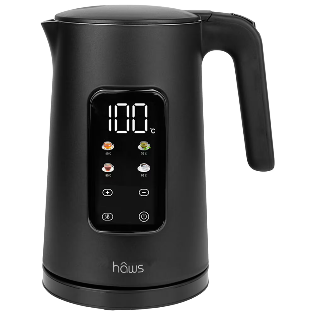 Haws hraðsuðuketill, 40-100°C, 1,7L, 2200W, LED litaskjár