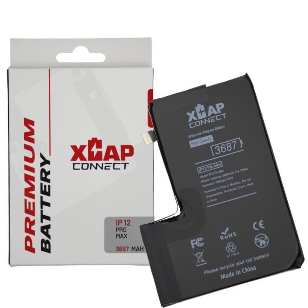 [XCAP-IP12PM-CBATT] XCAP connect rafhlaða fyrir iPhone 12 Pro Max 3687 mAh