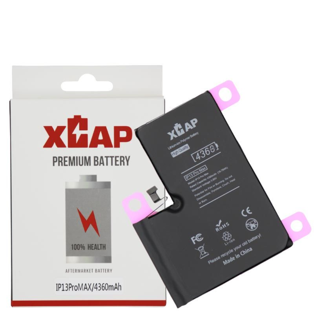 XCAP connect rafhlaða fyrir iPhone 13 Pro Max 4360 mAh