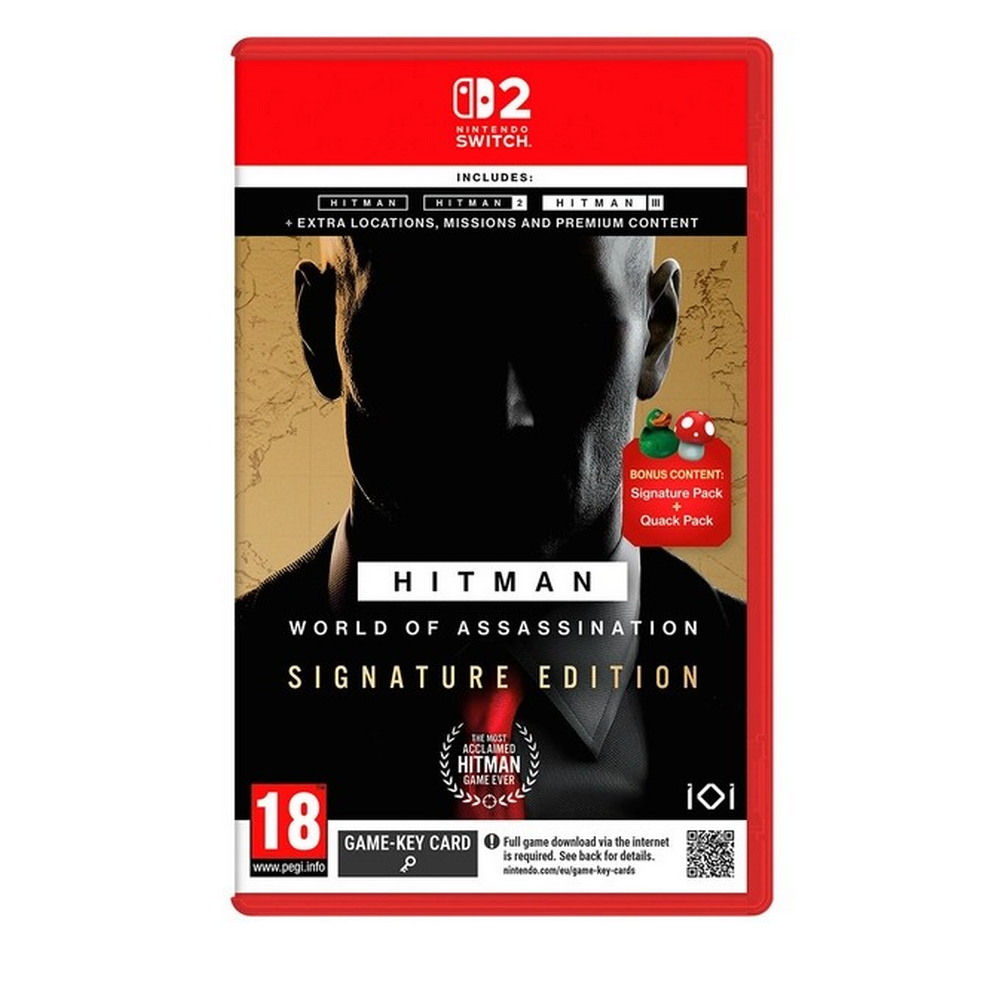 Hitman World of Assassination (Signature útgáfa) - Nintendo Switch 2 tölvuleikur
