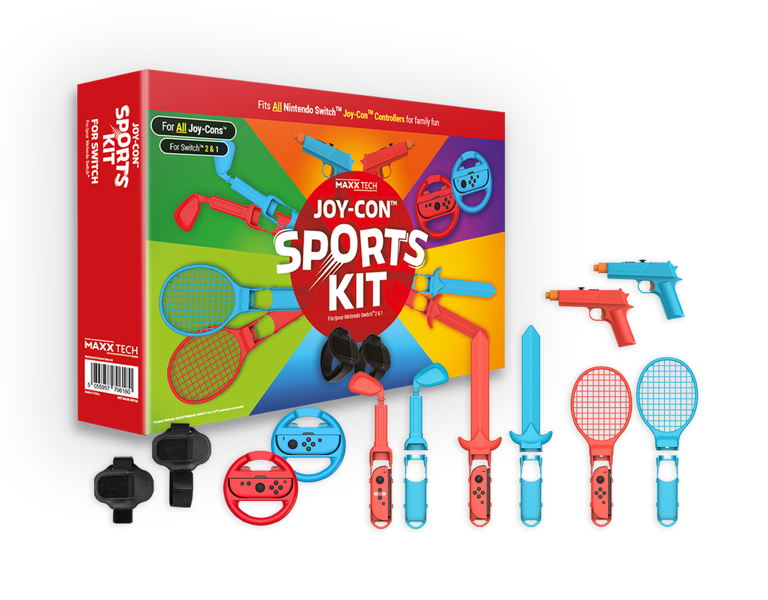 [1288204] Maxx Tech Joy-Con Sports Kit f. Switch 1/2
