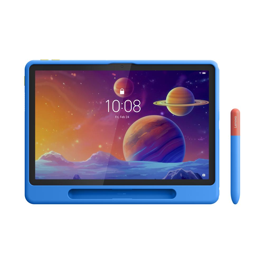 Lenovo Tab 10" Gen4 2025 FHD+ 8-kjarna 4/64GB spjaldtölva, penni, krakkahulstur, Metal, Luna Gray