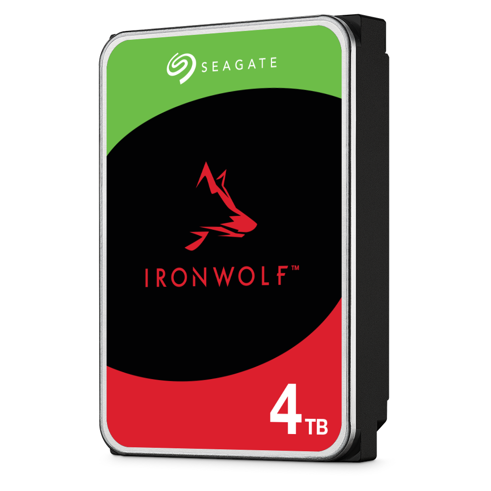 [ST4000VN006] 4TB SATA3 Seagate IronWolf NAS Harður Diskur, 64MB - Ábyrgð 3 ár