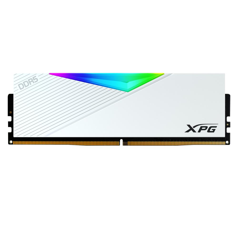 ADATA 16GB DDR5 6000MHz (1x16GB) Lancer RGB vinnsluminni, hvítt