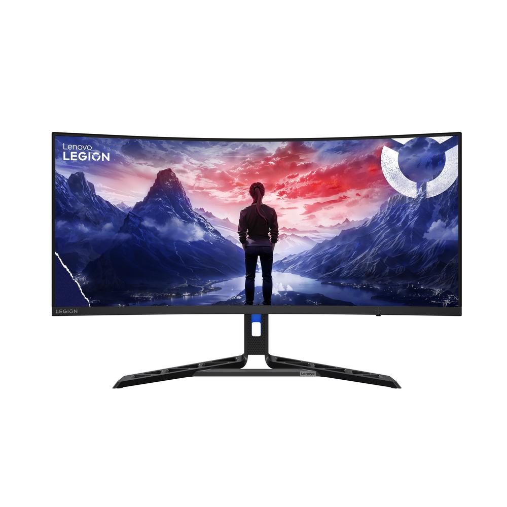 [67C7GACBEU] Lenovo R34w-30 34'' UW-QHD VA 180Hz 21:9 Sveigður leikjaskjár, svartur
