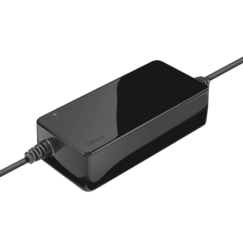 [23391] 90W Trust Maxo hleðslutæki fyrir Acer fartölvur, 3x hausar fylgja, svartur