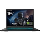 Gigabyte Gaming A16 leikjafartölva 16" FHD+165 R7-260 16GB 1TB RTX5060 W11, Svört