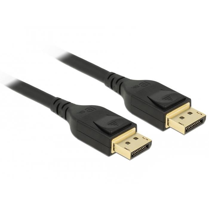 [85658] Delock DisplayPort 1.4 8K kapall, hann/hann, 1 metri
