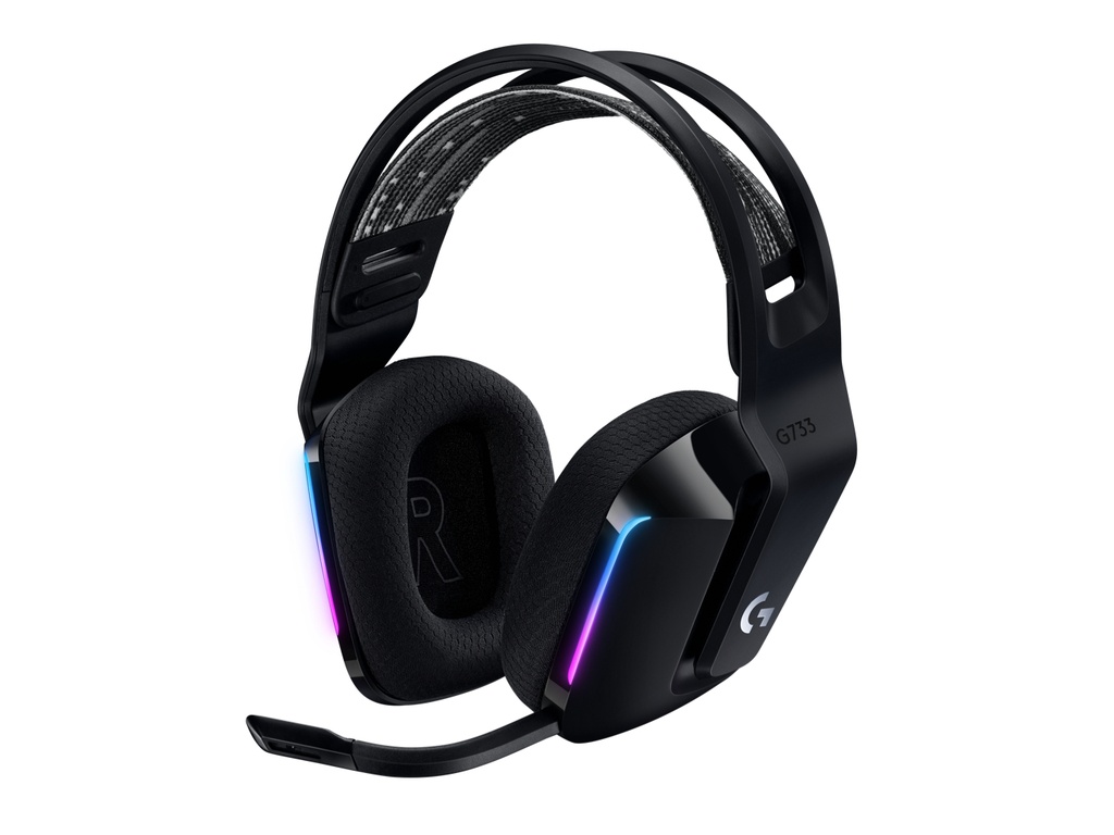 [981-000864] Logitech G733 Lightspeed þráðlaus RGB leikjaheyrnartól, svört