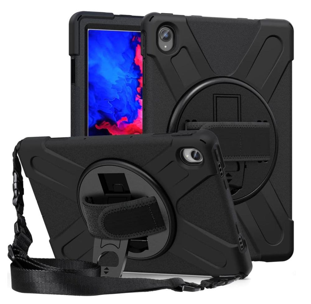 Armourdog höggheld hlíf fyrir Lenovo Tab P11 Pro, svört