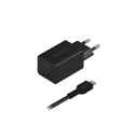 65W Lenovo Nano USB-C GaN hleðslutæki með USB-C kapli, svartur