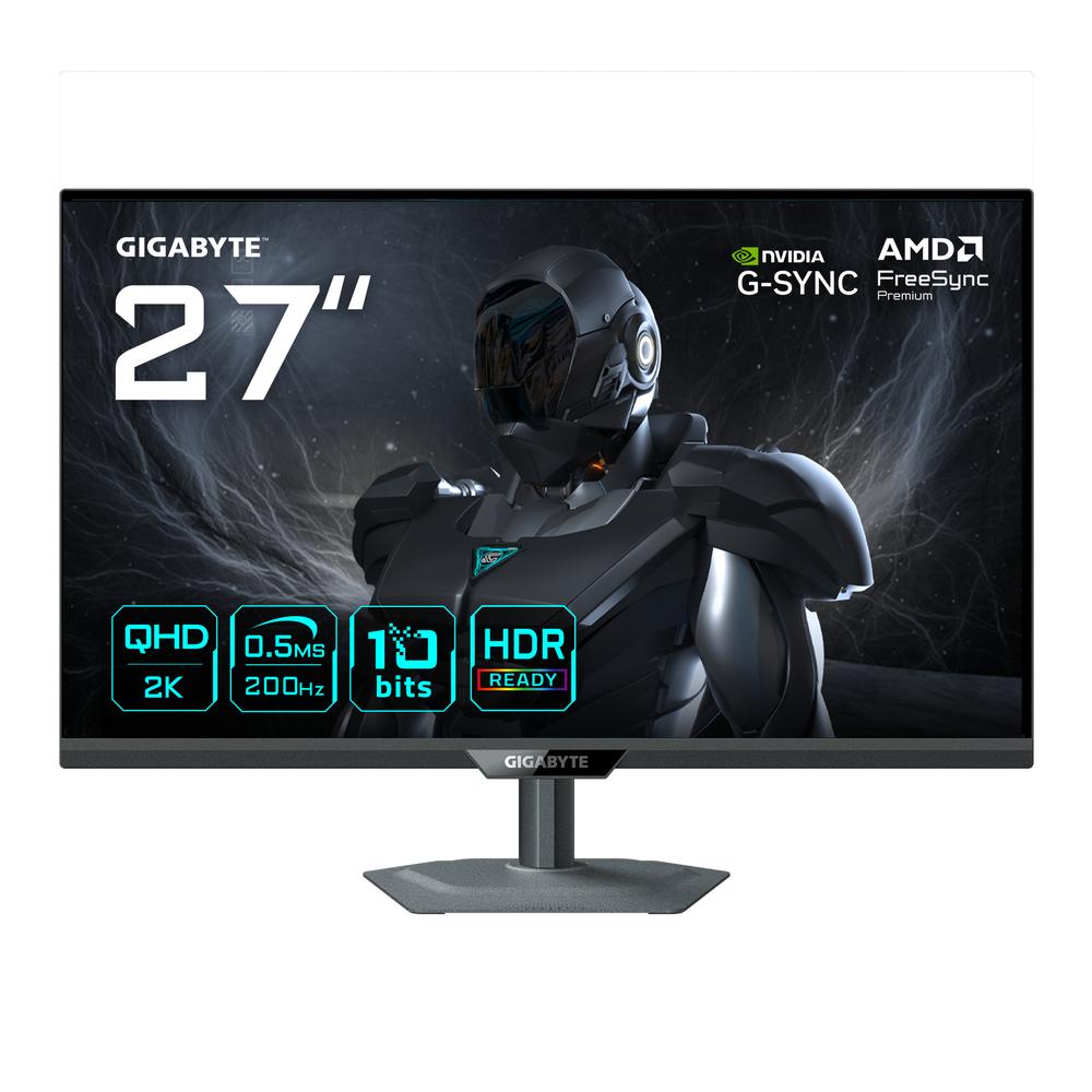 [G27Q20] Gigabyte G27Q20 27" QHD IPS 200Hz 0.5ms leikjaskjár, svartur