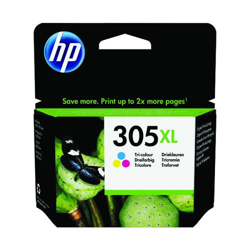 [HP3YM63AE] HP 305 þriggja lita CMY XL blekhylki